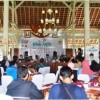 Sejumlah musisi Bandung saat memberikan keterangan terkait perhelatan Bandung Pasti Asyiik.